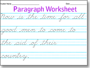 fancy cursive handwriting worksheets